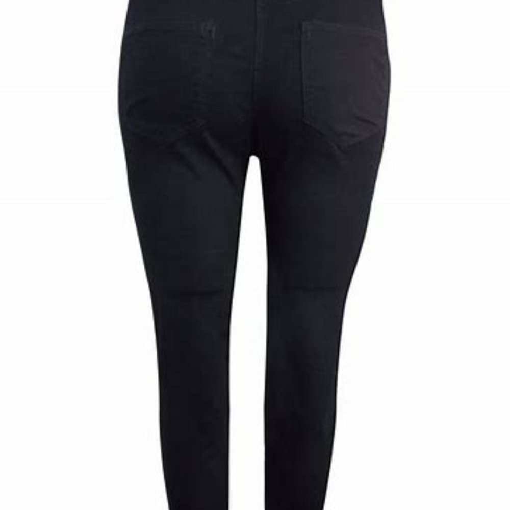 H&M Skinny Super Stretch Black Jeggings Size 2 NWT
